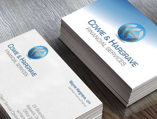 Cowie & Hargrave business cards